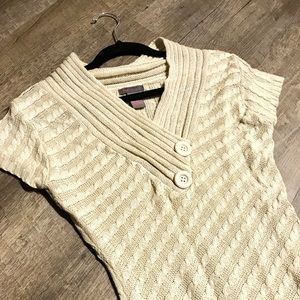 NWT Sweater Tunic/Dress with Wrap Details